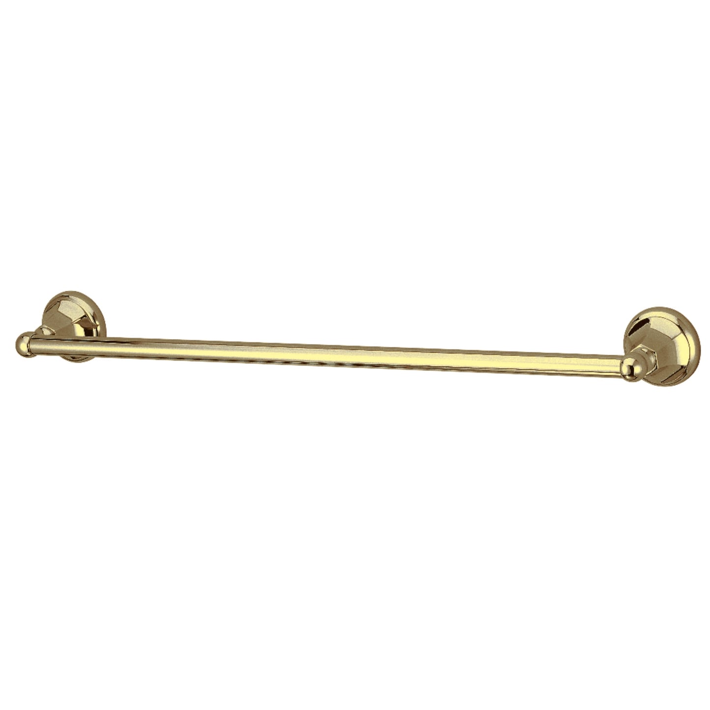 Kingston Brass BA4812PB Metropolitan 18-Inch Single Towel Bar in Polished Brass