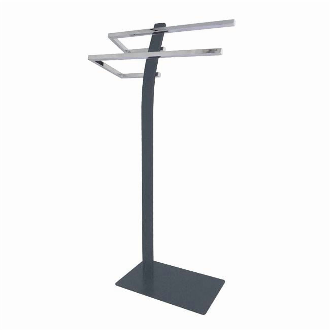 Kingston Brass SCC8391 Edenscape 2 Bar Towel Stand - Chrome