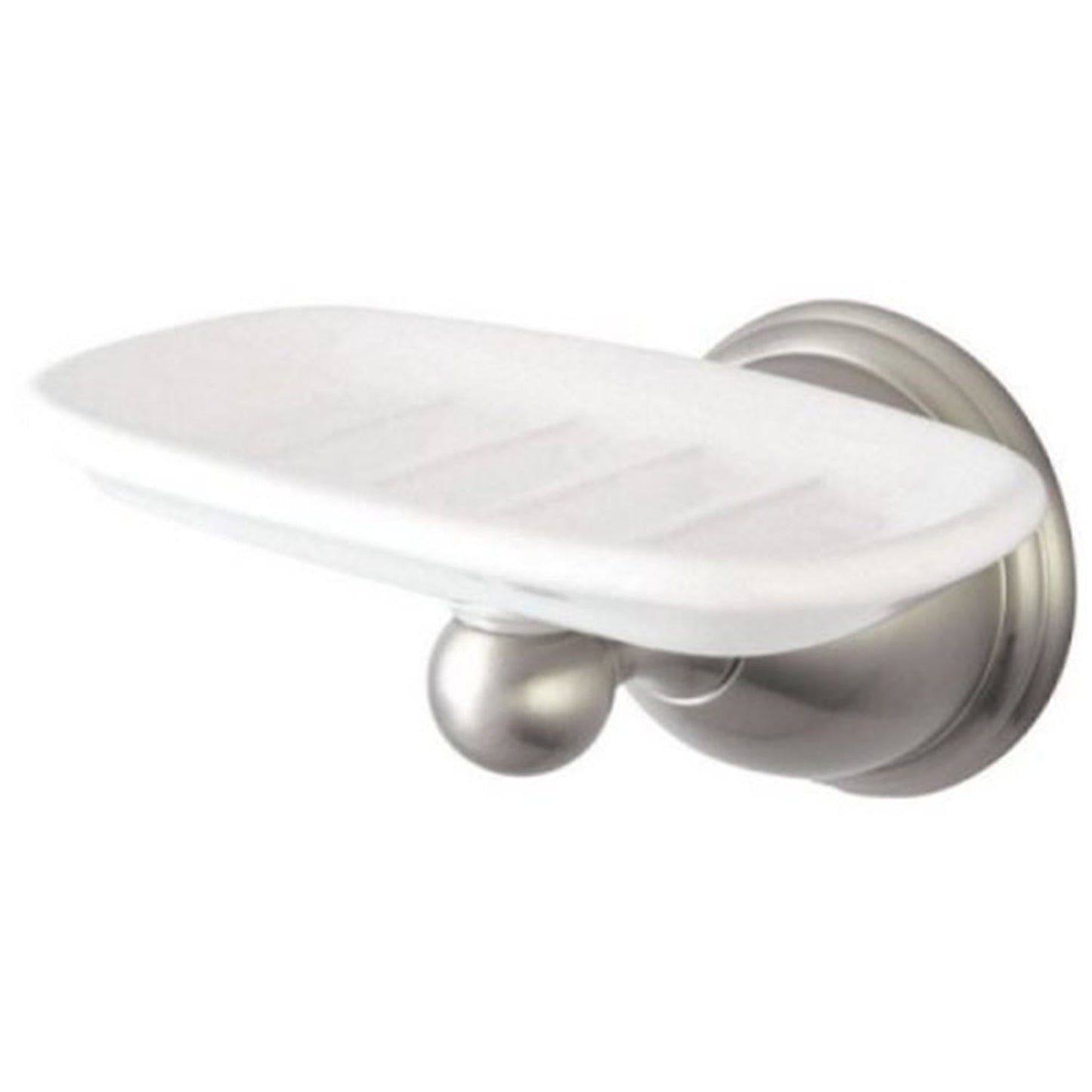 Kingston Brass BA3965SN Restoration Wall-Mount Soap Dish, Brushed Nickel