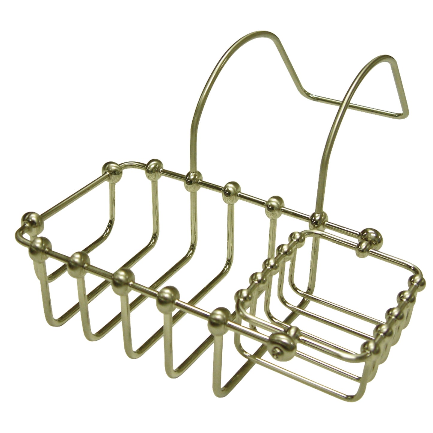 Kingston Brass CC2171 7-Inch Clawfoot Tub Hanging Soap and Sponge Holder in Polished Chrome