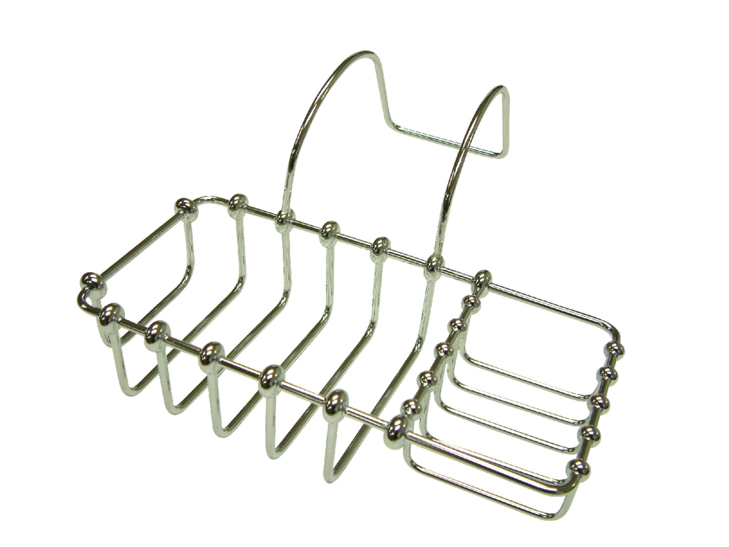 Kingston Brass CC2161 8-3/8 Inch Clawfoot Tub Hanging Soap and Sponge Holder in Polished Chrome