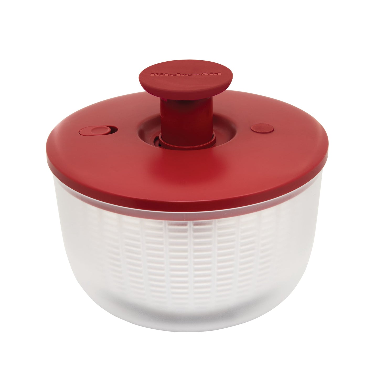 KitchenAid 7.38 qt Pump Salad Spinner and Fruit Washer with Serving Bowl, Empire Red