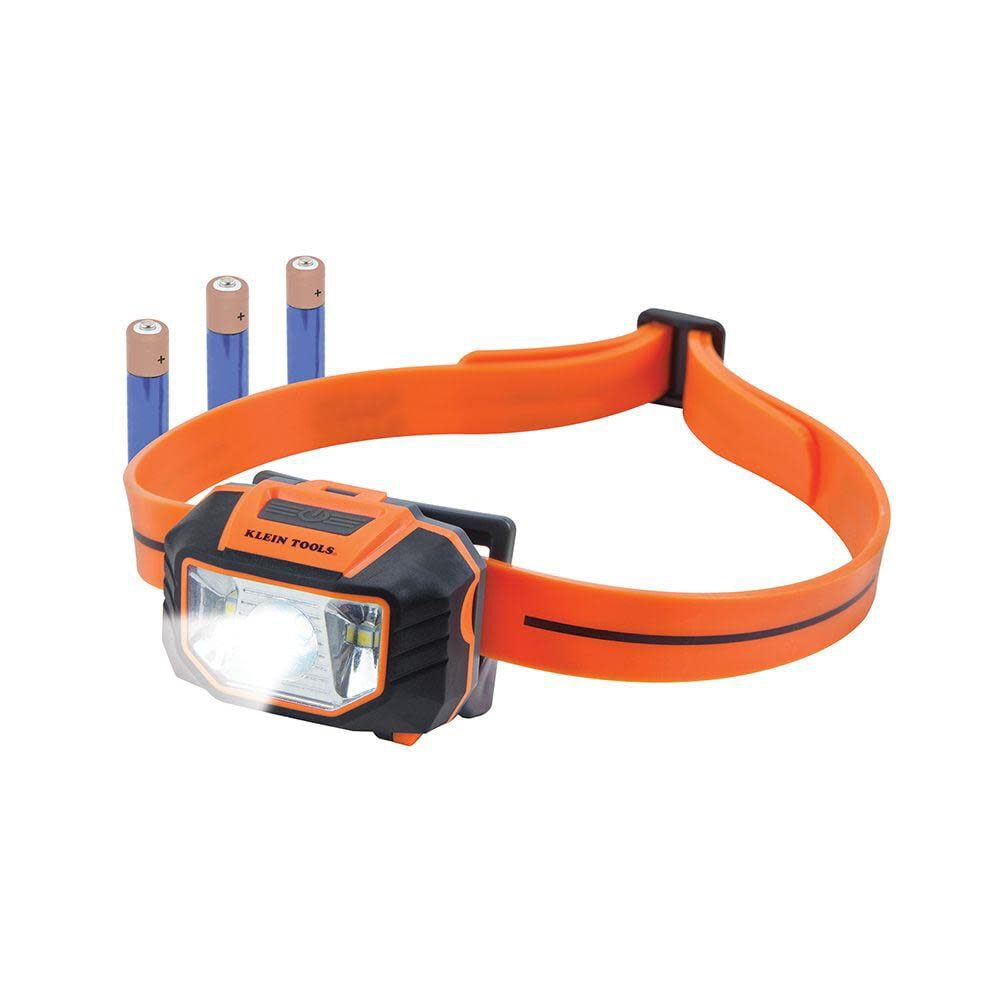 Klein Tools 56220 LED Headlamp Flashlight with Strap for Hard Hat