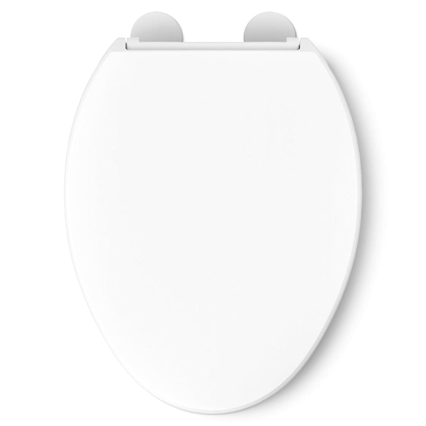 Kohler Hyten Slow Close Elongated White Plastic Toilet Seat