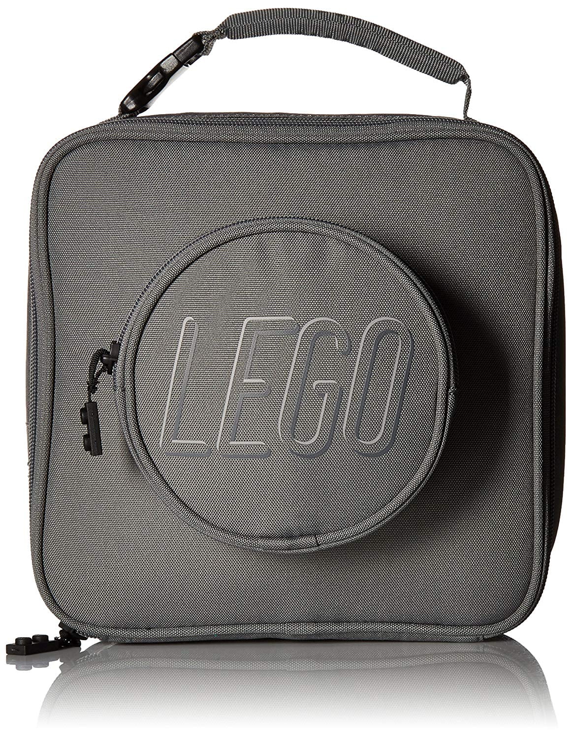 LEGO Unisex Brick Lunch Bag - Gray