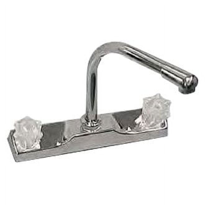 LaSalle Bristol 20380R143ABX Chrome 8" Hi-Rise Center Deck Faucet