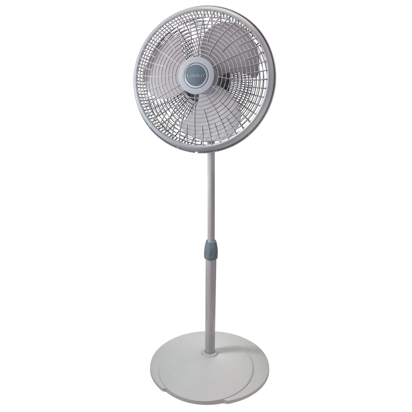 (2 pack) Lasko 16" Performance Pedestal Fan, Adjustable Height, 3 Speeds, 53" H, Gray, 2526, New