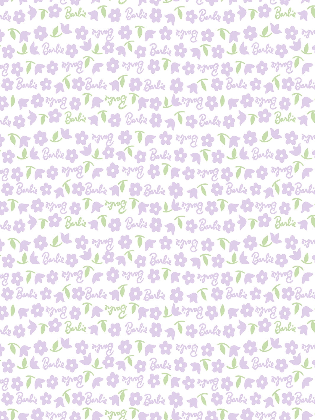 Learns to Cook Removable Vinyl Wallpaper by Barbie - Lavender