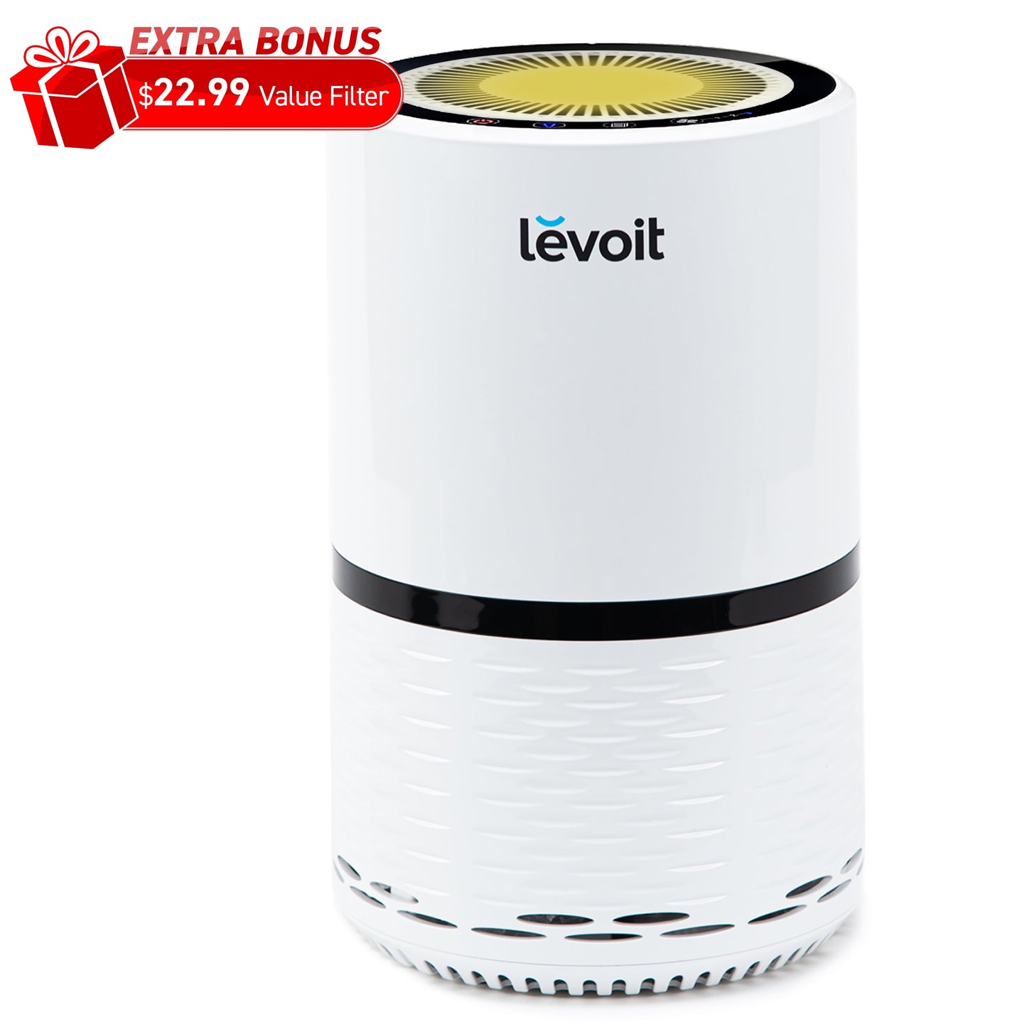 (Open Box) Levoit Air Purifier LV-H132-WM, for Smoke, Odors, Pet, Walmart Exclusive