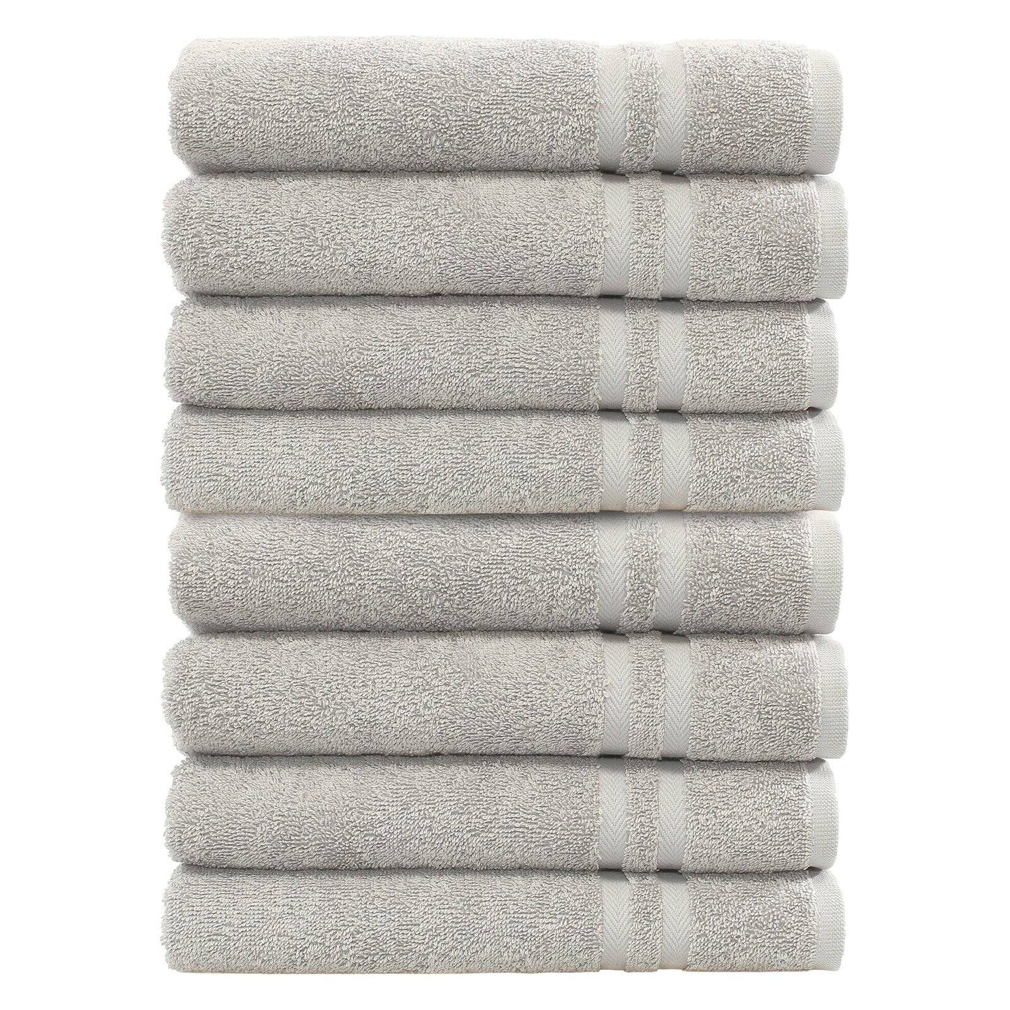 Linum Home Denzi Turkish Cotton Hand Towels - Set of 8