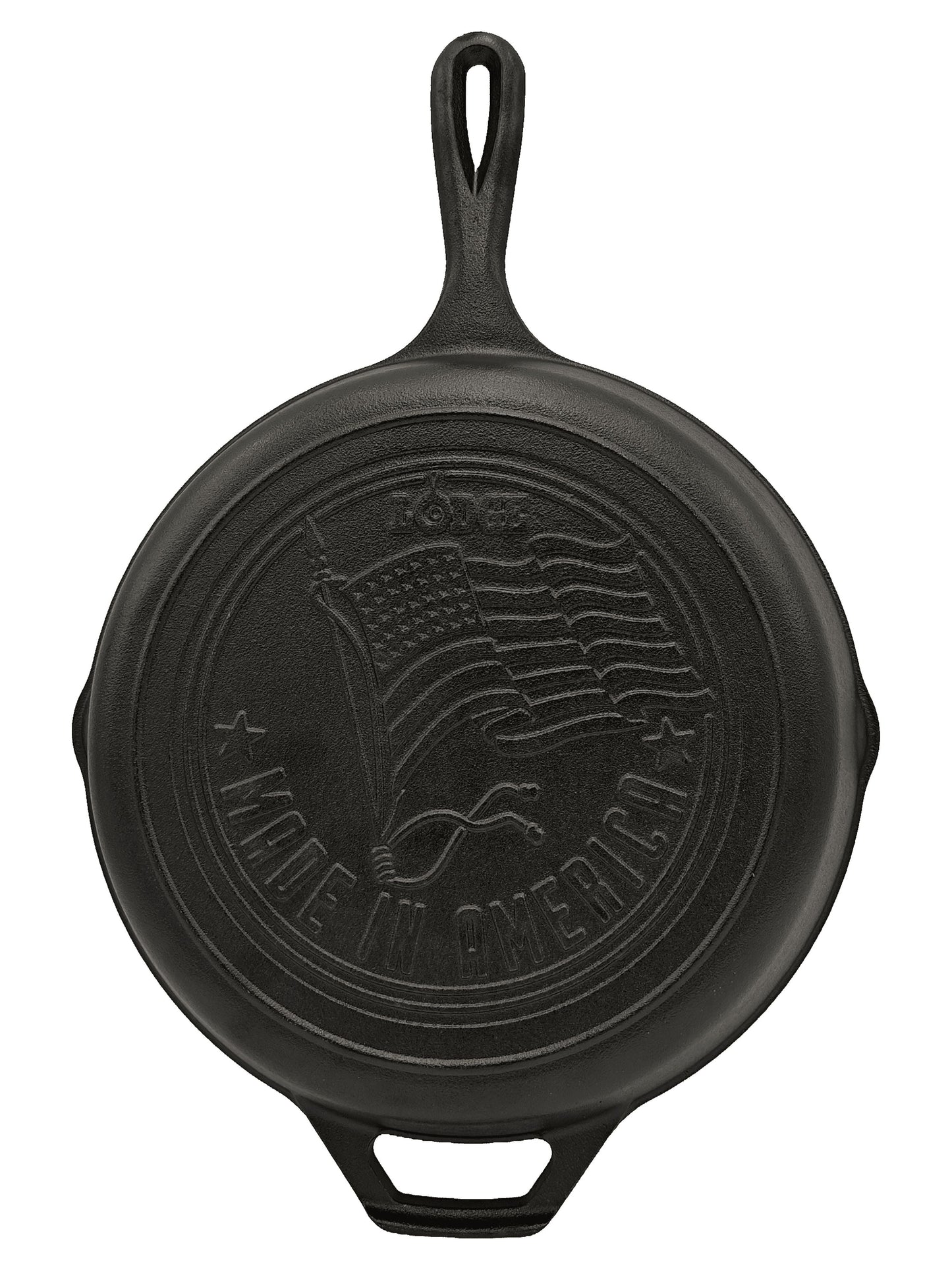 Lodge Sartén de Hierro Fundido Precurado de 10.25" con Bandera Estadounidense