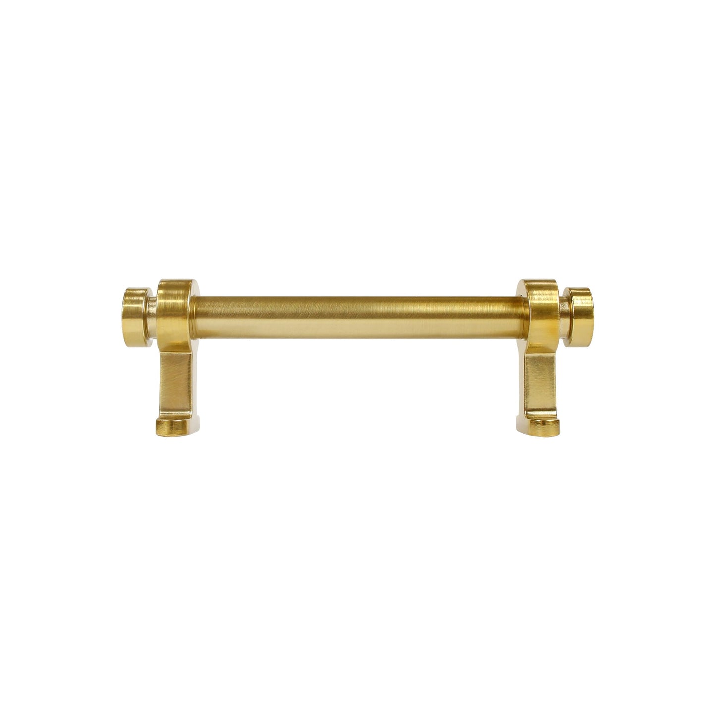 Lumi Home Furnishings Drawer Pull Vintage 3" Brass 8-Pack