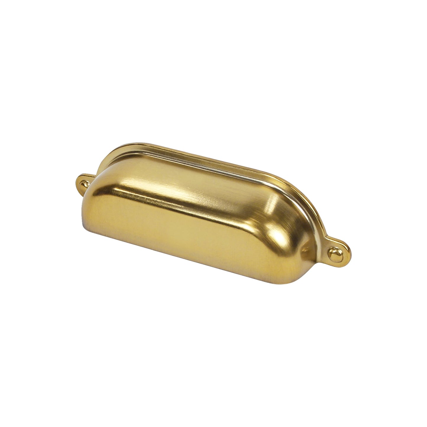 Lumi Home Furnishings Drawer Pull Vintage Library 3" Brass 8-Pack
