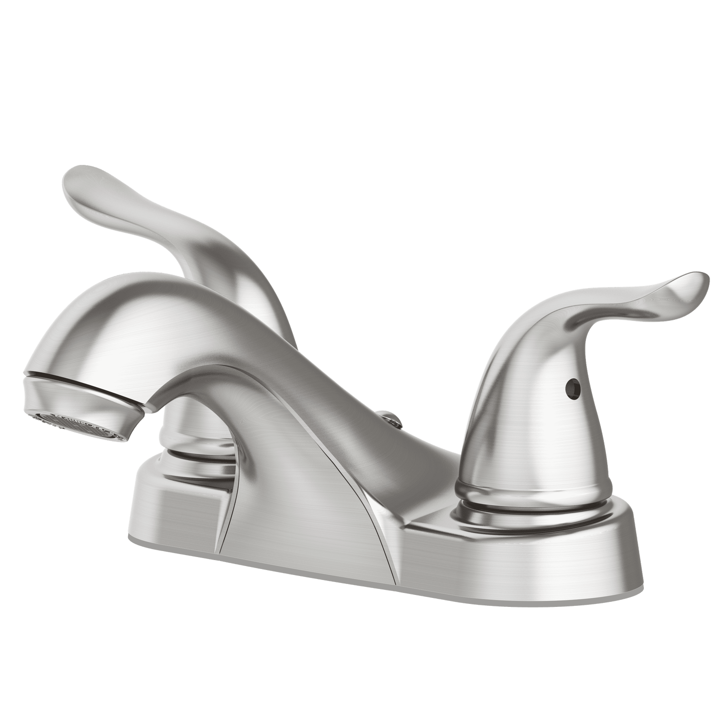 Mainstays 4" Centerset Bathroom Faucet in Satin Nickel
