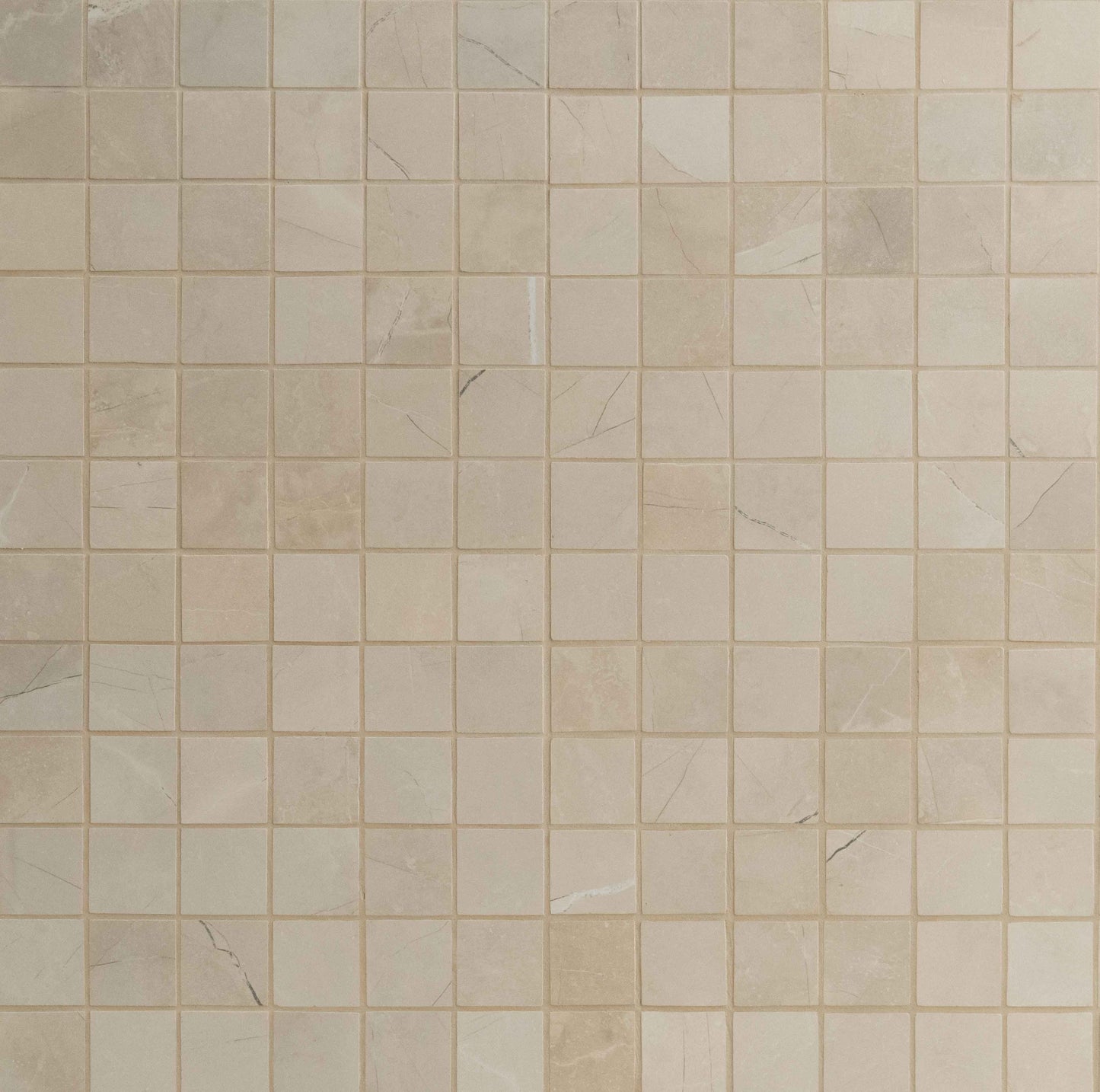 MSI Sande Cream 12 in. x 12 in. x 10mm Matte Porcelain Mesh-Mounted Mosaic Tile (8 sq. ft./Case)