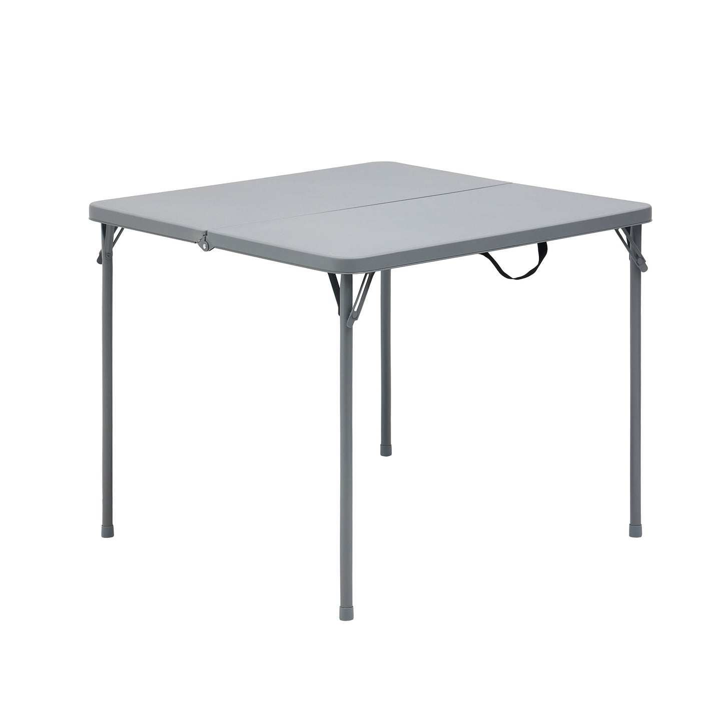 Mainstays 34" Square Centerfold Folding Card Table, Gray