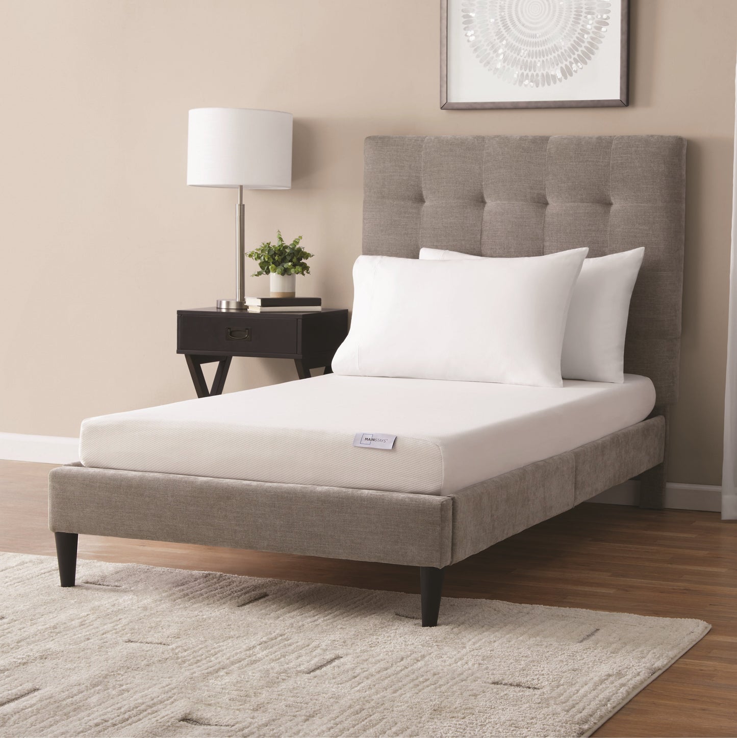 Mainstays 6†Medium Firm Memory Foam Mattress, Twin