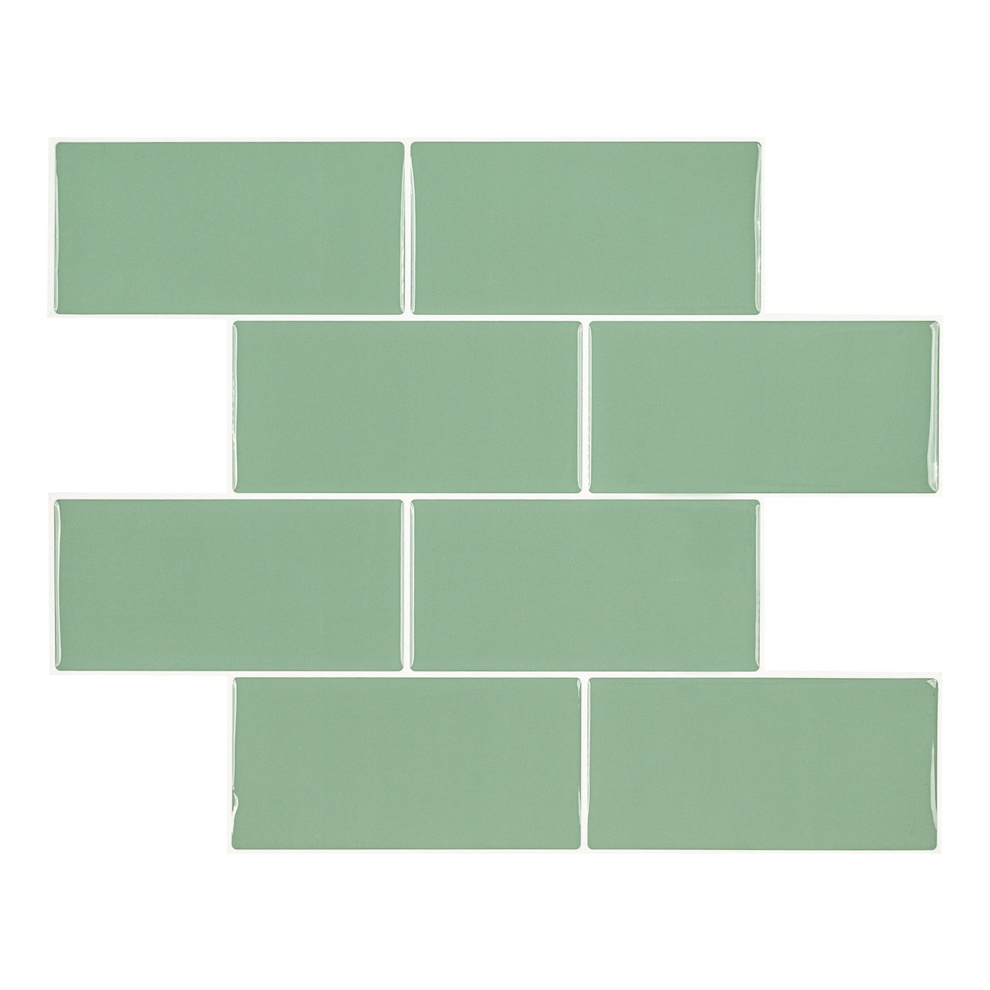 Mainstays 10 in. W x 11 in. L Grey Hexagon Peel & Stick Mosaic Wall Tile (3.04 Sqft / pack)