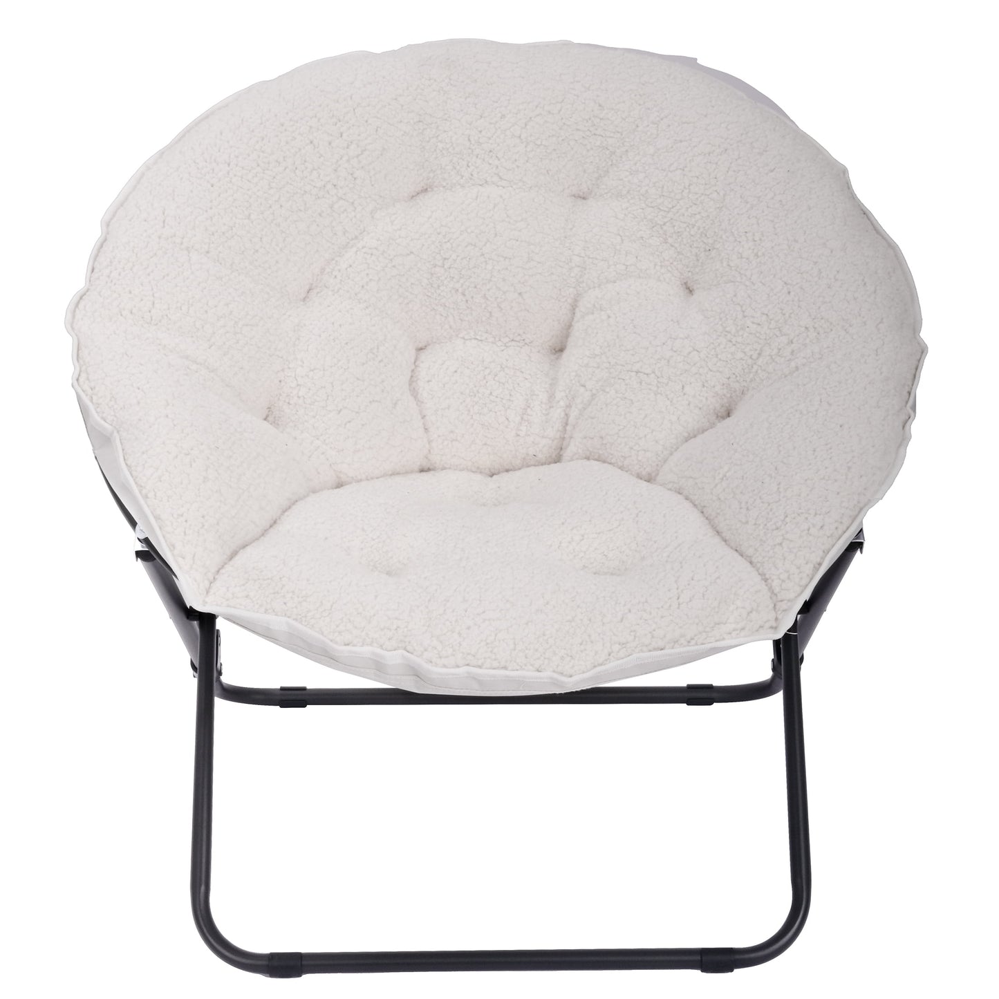 Mainstays Saucer Chair for Kids and Teens, Pink