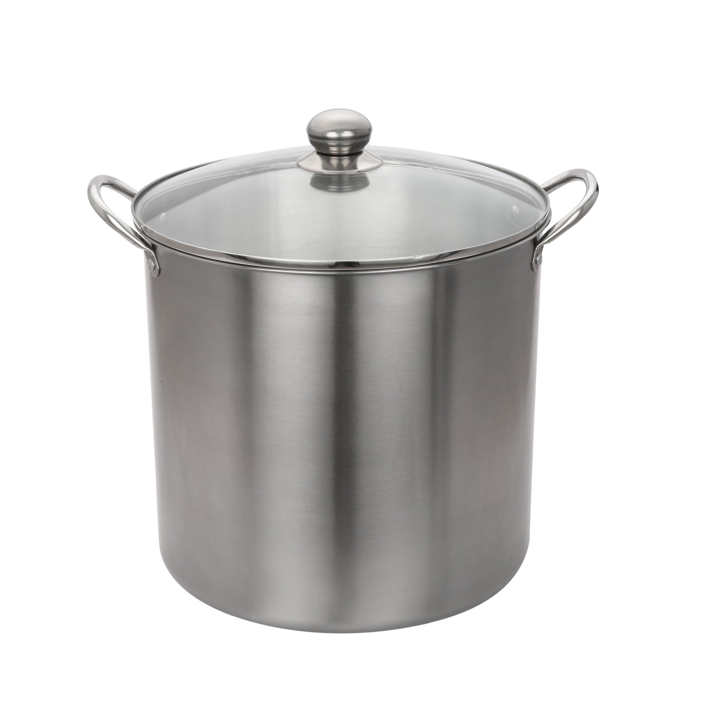 Mainstays 21.5 Quart Stainless Steel Canning Pot with Rack, Dual Water Bath Canner and Steam Canner