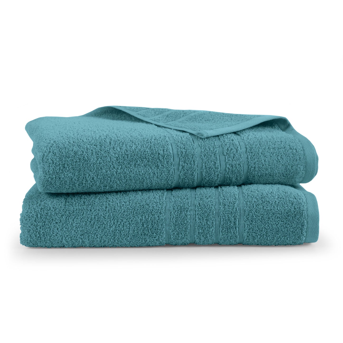 Martex 2-Pack Bath Sheet Set | 100% Cotton Extra Large 33" x 65" Towels | White