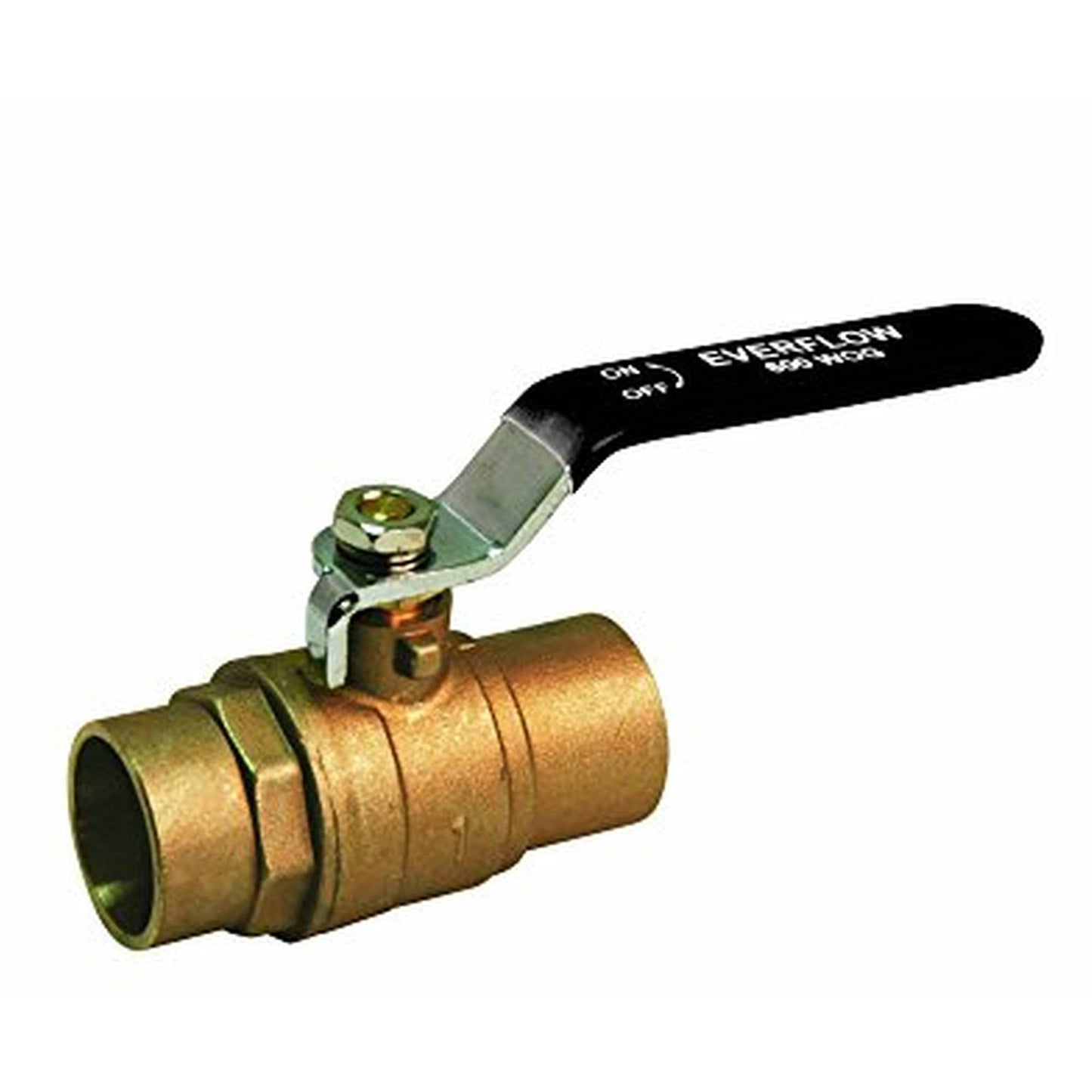 Midline Valve 605C112-NL Lead Free Premium Full Port Forged Brass Ball Valve with Solder Cups, 1-1/2"