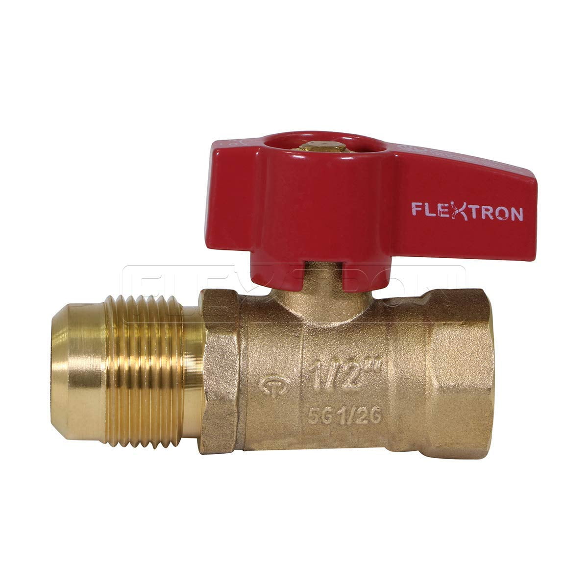 Midline Valve PP1B Premium Ball Valve, with 1 in. Press x PEX B Connections, Brass