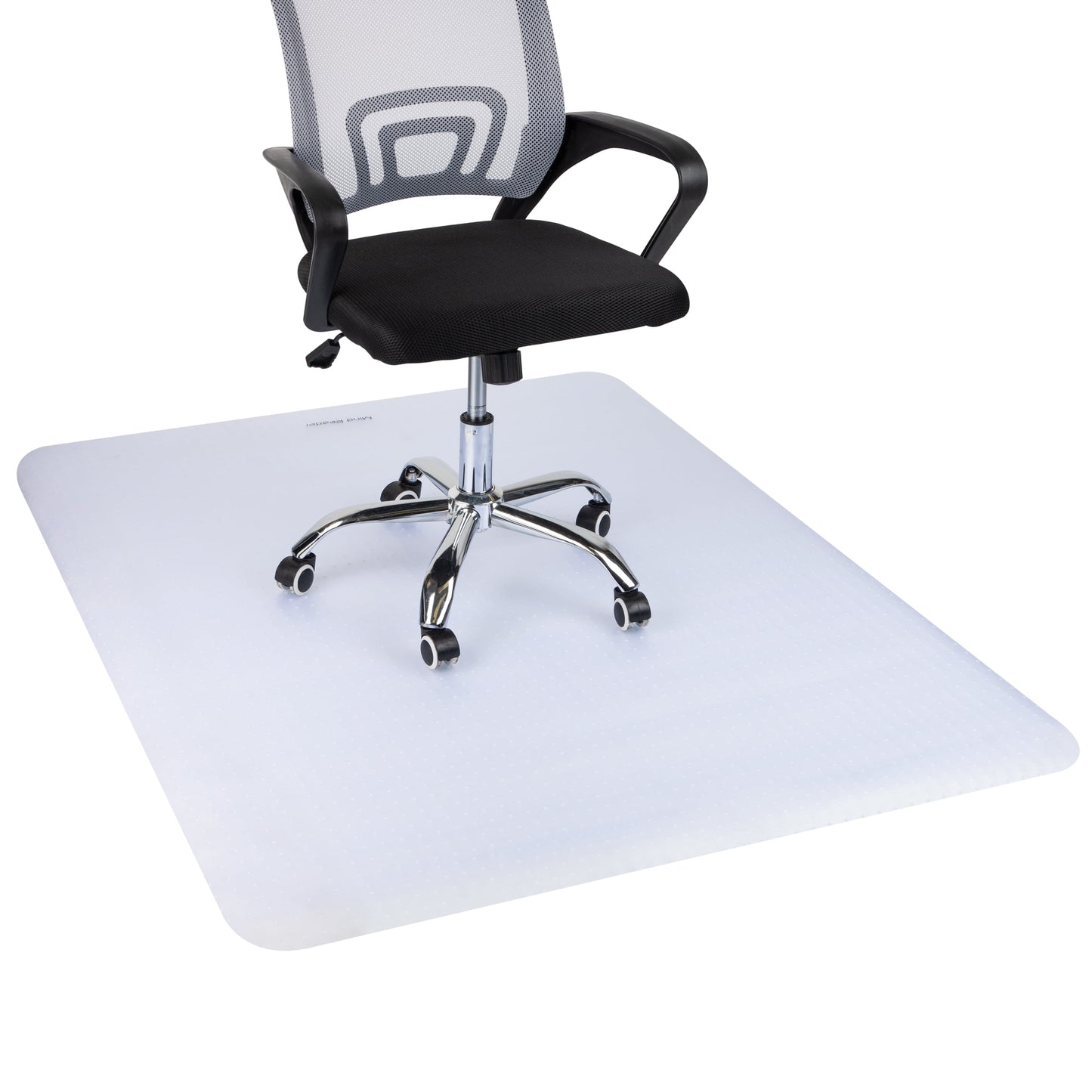 Mind Reader Carpet Protection Mat, 60 x 46 inches, Clear