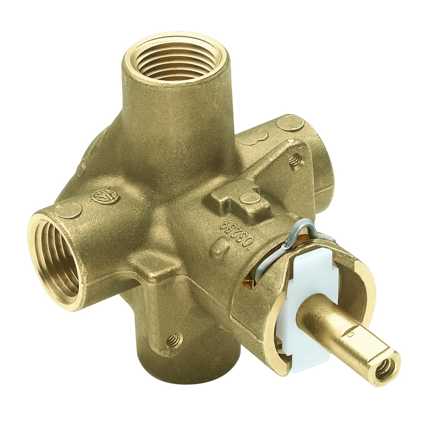 Moen M Pact PosiTemp Pressure Balancing Brass Tub and Shower Valve with IPS Connections