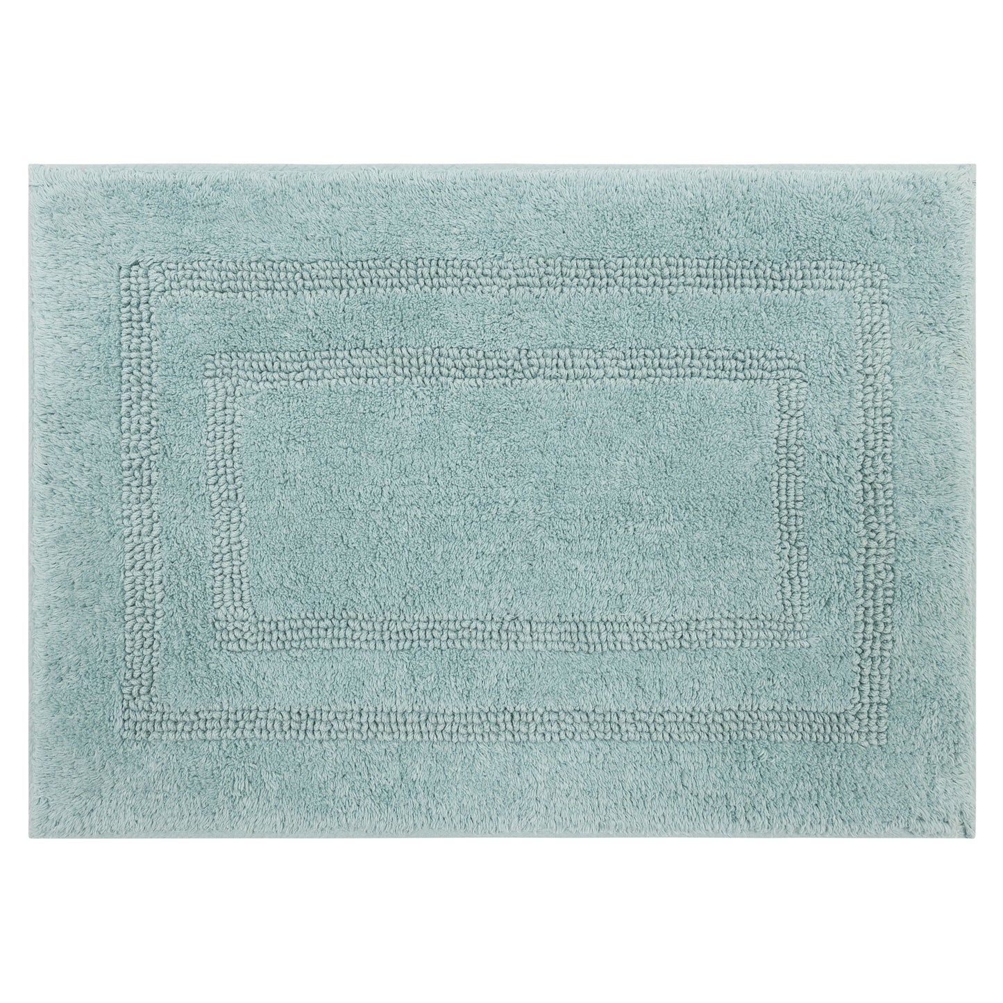 Mohawk Cotton Bath Mat Soft Absorbent Quick Dry Machine Washable Bathroom Mat, Glacier, 27" x 45"