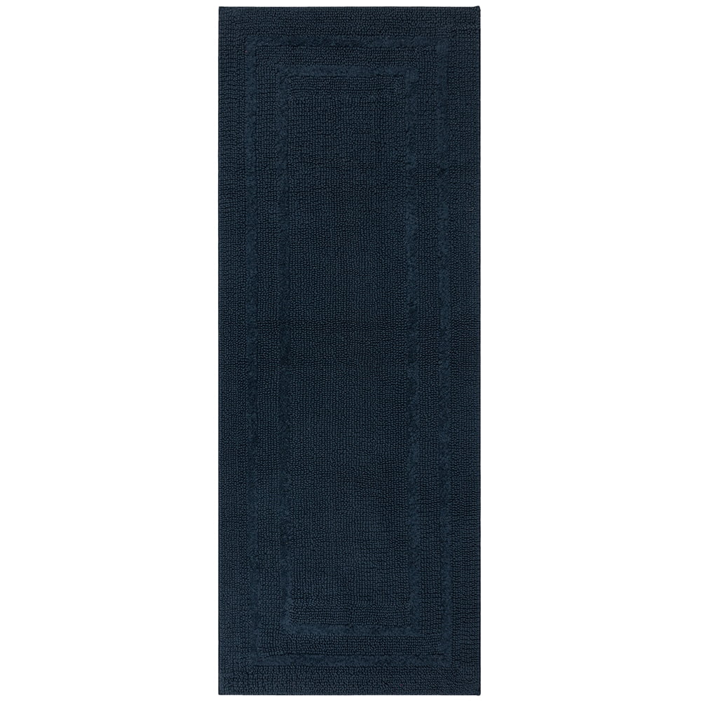 Mohawk Cotton Bath Mat Soft Absorbent Quick Dry Machine Washable Bathroom Mat, Twilight, 24" x 60"