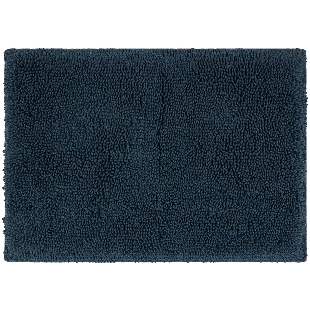 Mohawk Home Classic Cotton Plush Stain/Fade Resistant Non-Slip Washable Bath Mat, Twilight, 2' 3" x 3' 9"