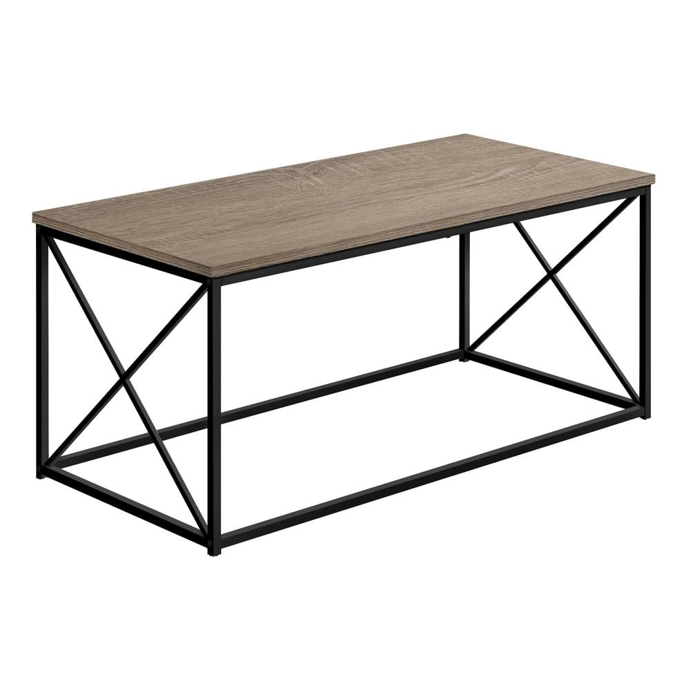 Monarch Specialties Coffee Table, Accent, Cocktail, Rectangular, Living Room, 40"L, Brown Laminate