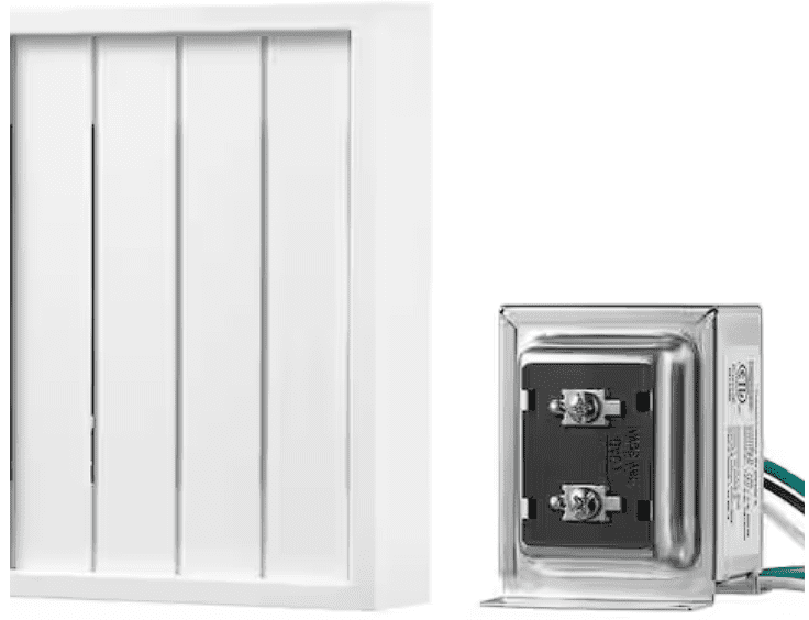 Newhouse Hardware Wired Doorbell Chime Kit with Transformer and Button CKIT8, Doorbell Kit with 16V 30VA Doorbell Transformer and White Surface-Mount Doorbell Button for Home Improvement