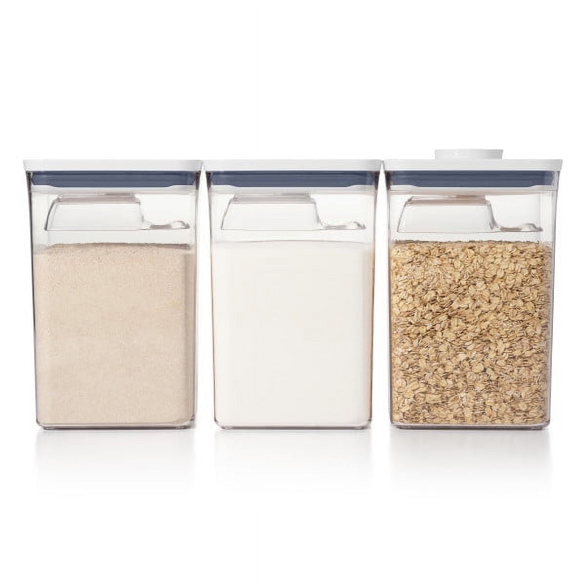 OXO POP Container 6-Piece Bulk Set Food Storage Container, White