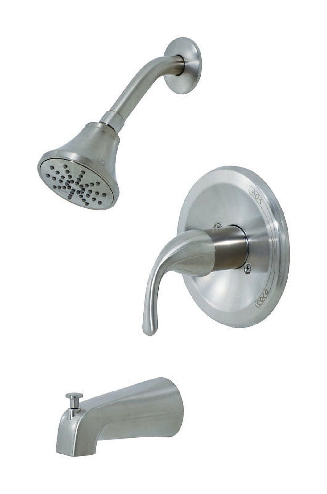 OakBrook Coastal 874X Grifo de Bañera y Ducha de una Manija