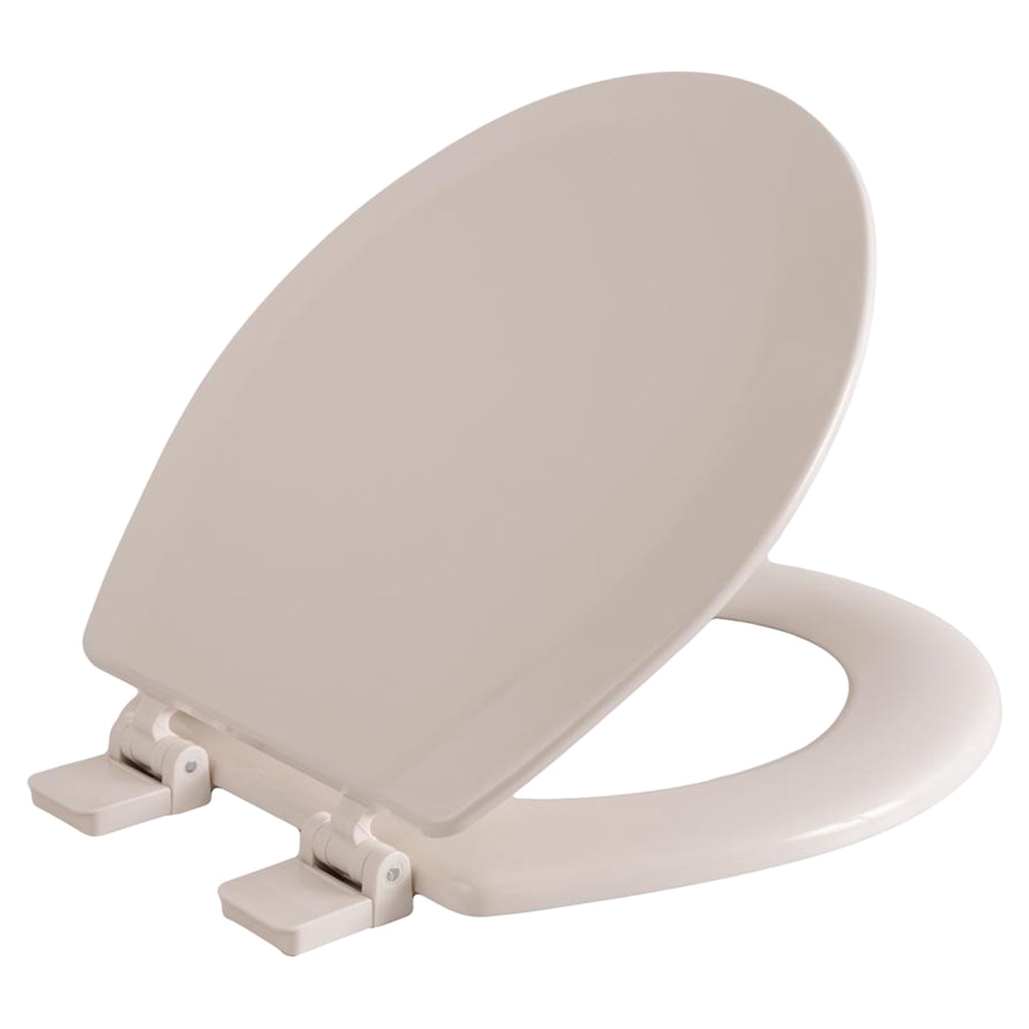 Oakbrook Collection Laurel Round Biscuit Wood Toilet Seat