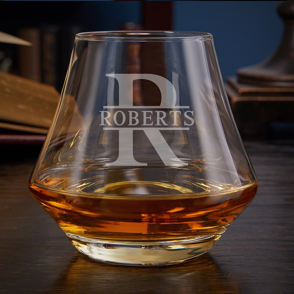 Oakmont Engraved DiMera Whiskey Glass