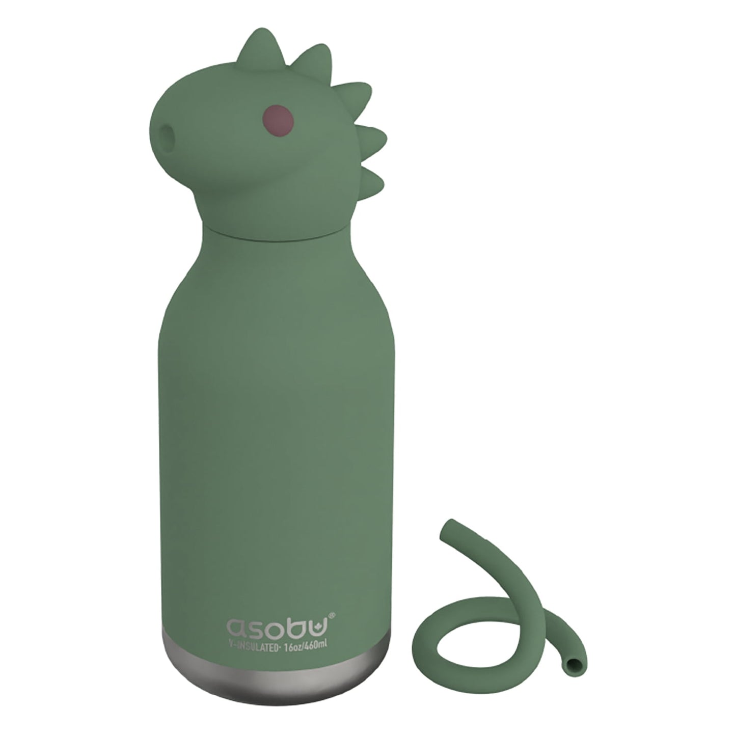 Ocean Double-Walled Vacuum-Insulated 27-Oz. Stainless Steel Travel Tumbler with Flexible Straw and Dual Lids (Red), ICT27RDPT
