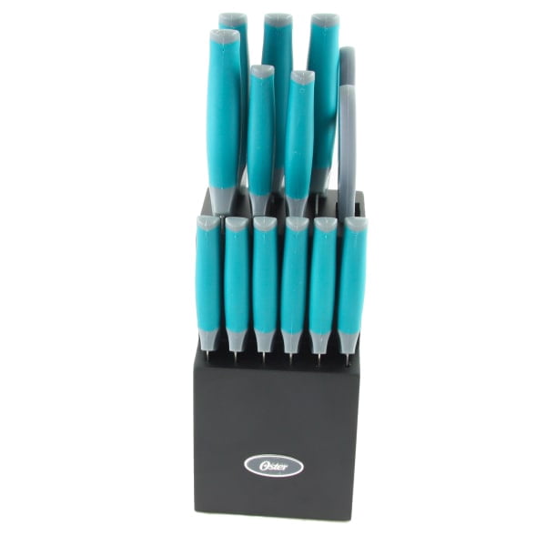 Oster Lindbergh 14 Piece Cutlery Set in Teal