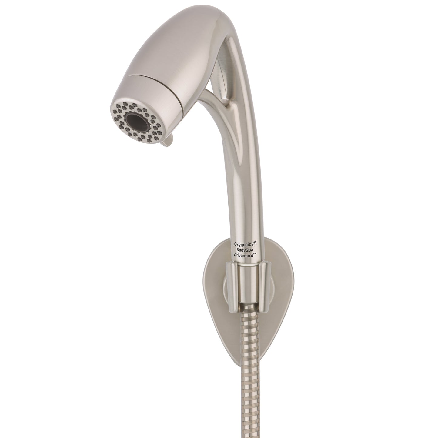 Oxygenics BodySpa Adventure RV 3-Setting Brushed Nickel Handheld Shower Head