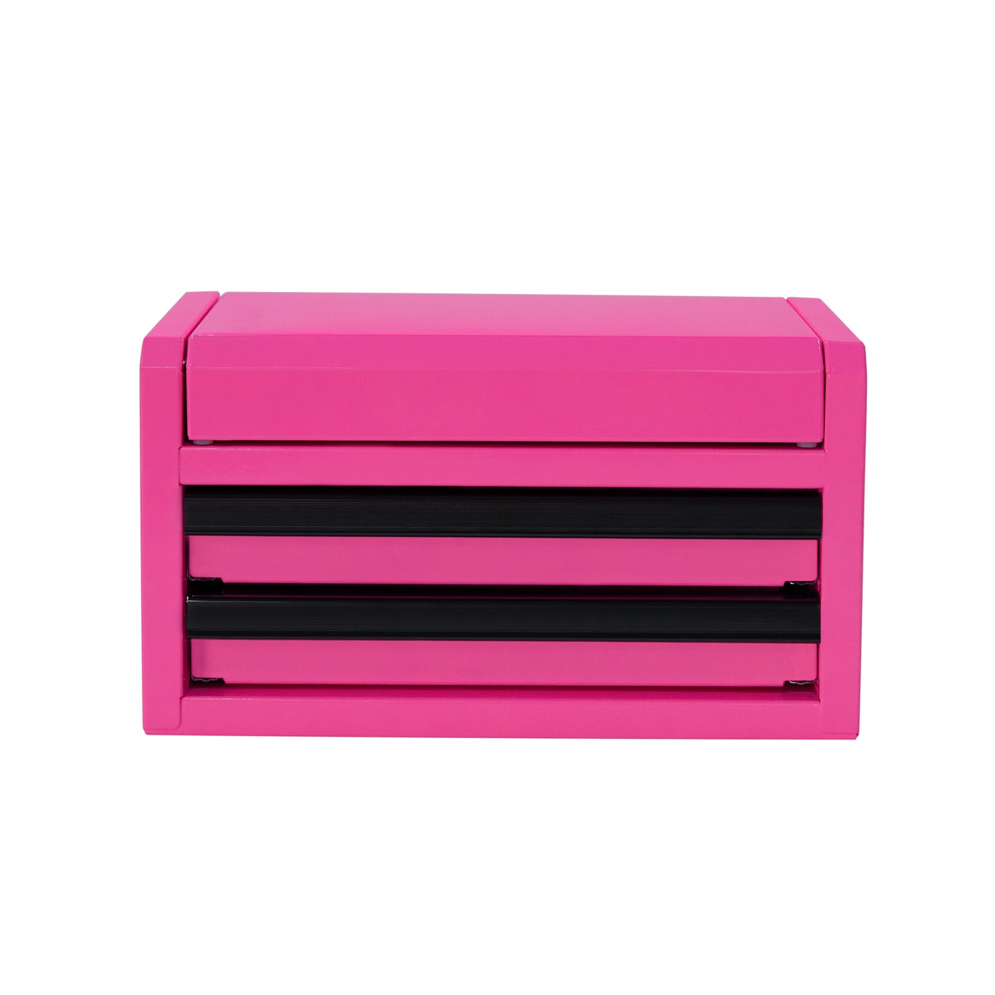 Hyper Tough Mini 10-inch 2-Drawer Steel Toolbox – Pink