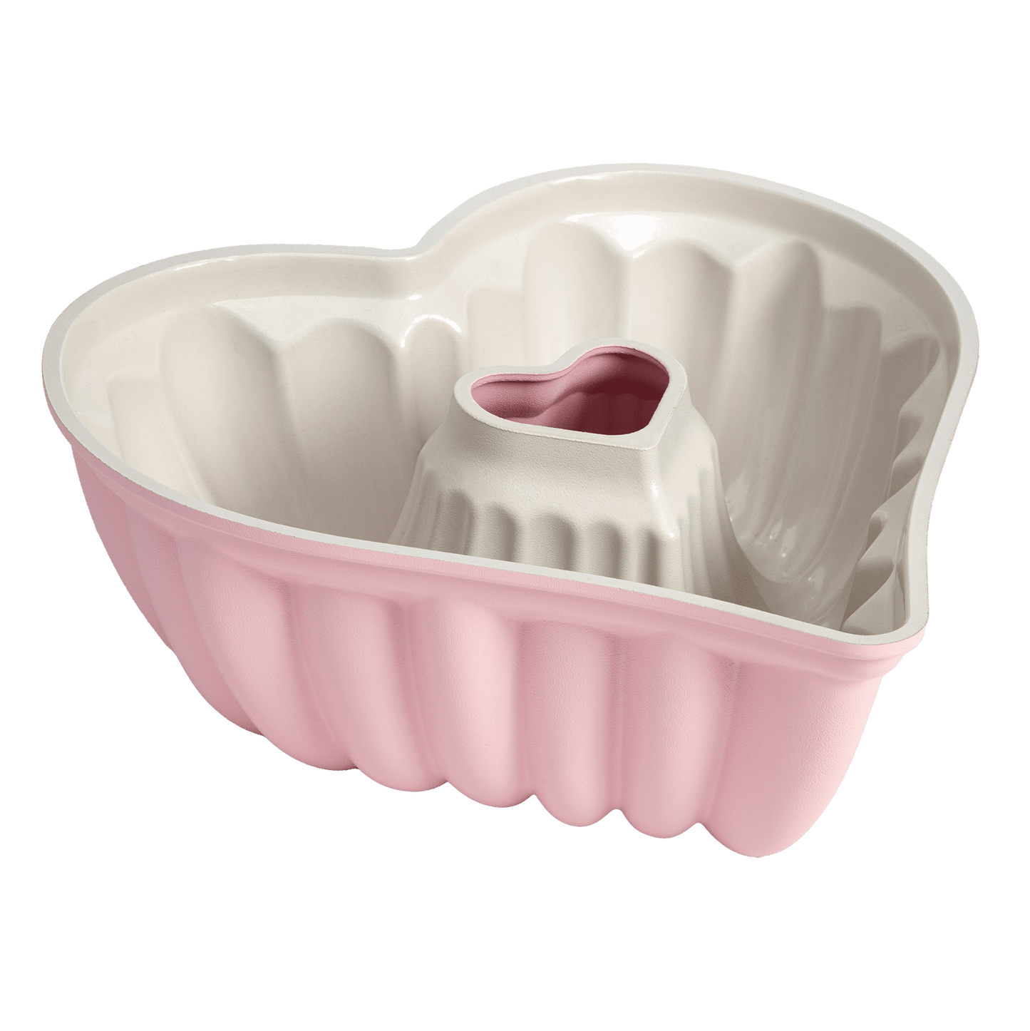 Paris Hilton Heart Shaped Cake Pan, Premium Nonstick, 9.5-inch, Pink
