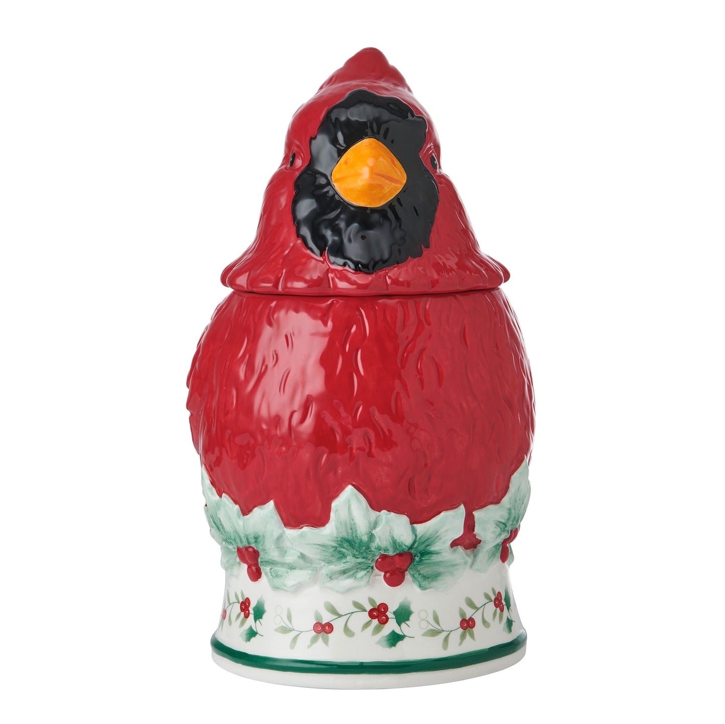 Pfaltzgraff Winterberry Cardinal 10 in Cookie Jar