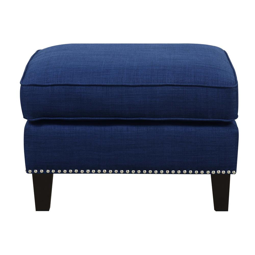 Picket House Emery Ottoman Heirloom Charcoal