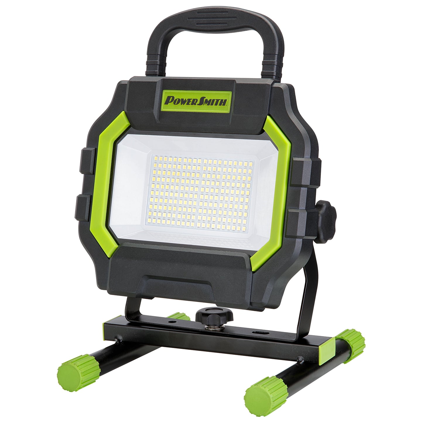 PowerSmith 2 in 1 Hybrid LED Work Light, 5000 Lumen AC Light and 1000 Lumen Rechargeable DC Light, Includes 5 ft. 16 AWG Extension Cord, 5 Year Warranty