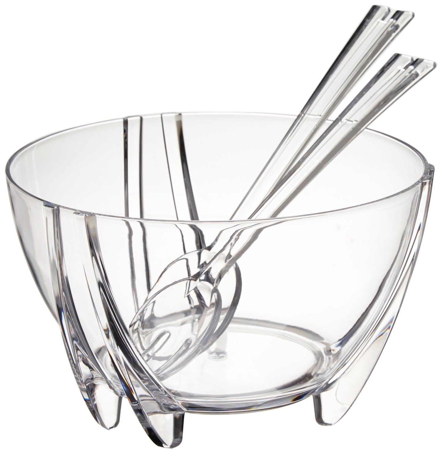 PRODYNE SB3C ILLUSIONS SALAD BOWL SERVERS 6QT SHATTERPROOF
