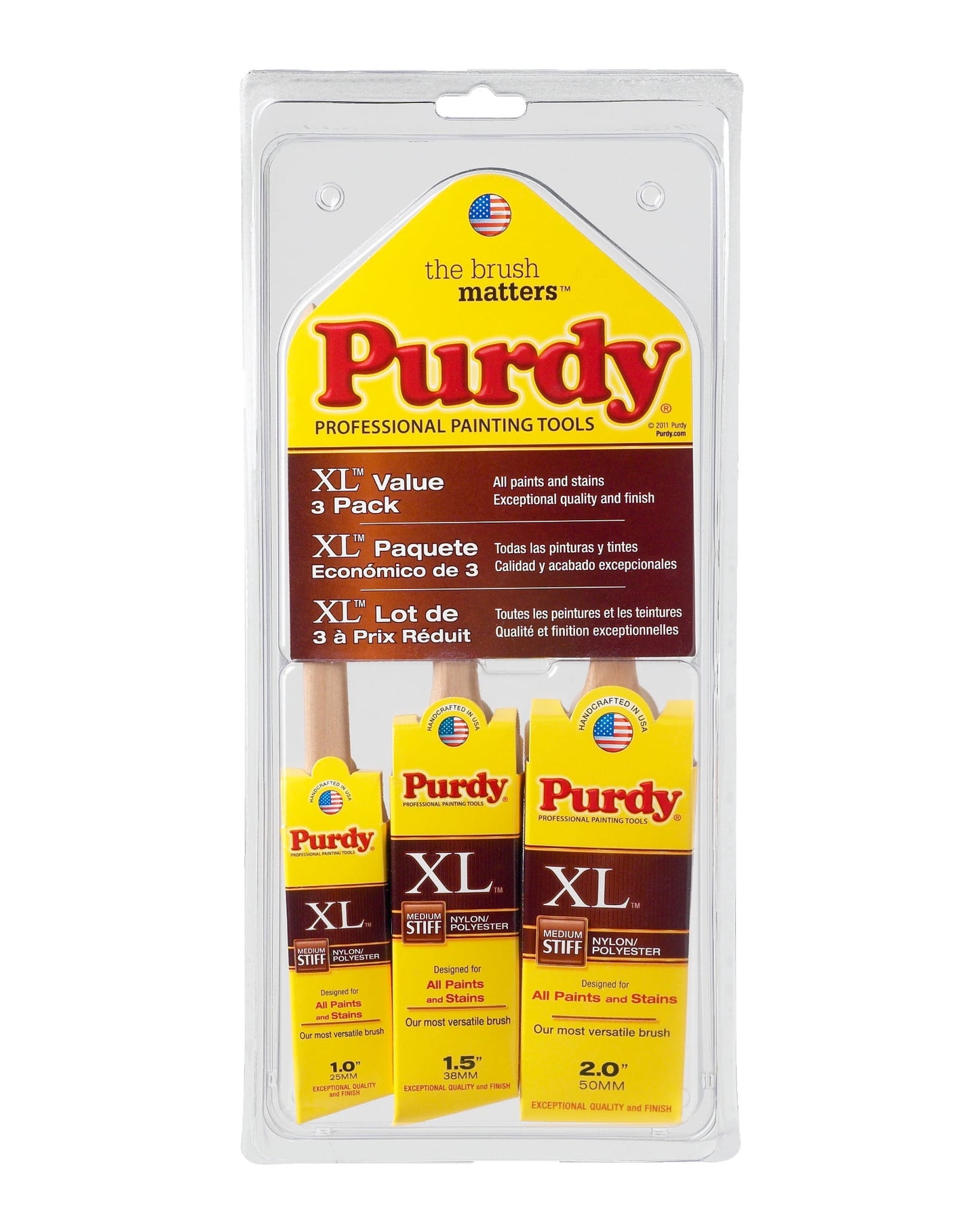 Purdy XL Multi-Pack Paint Brushes