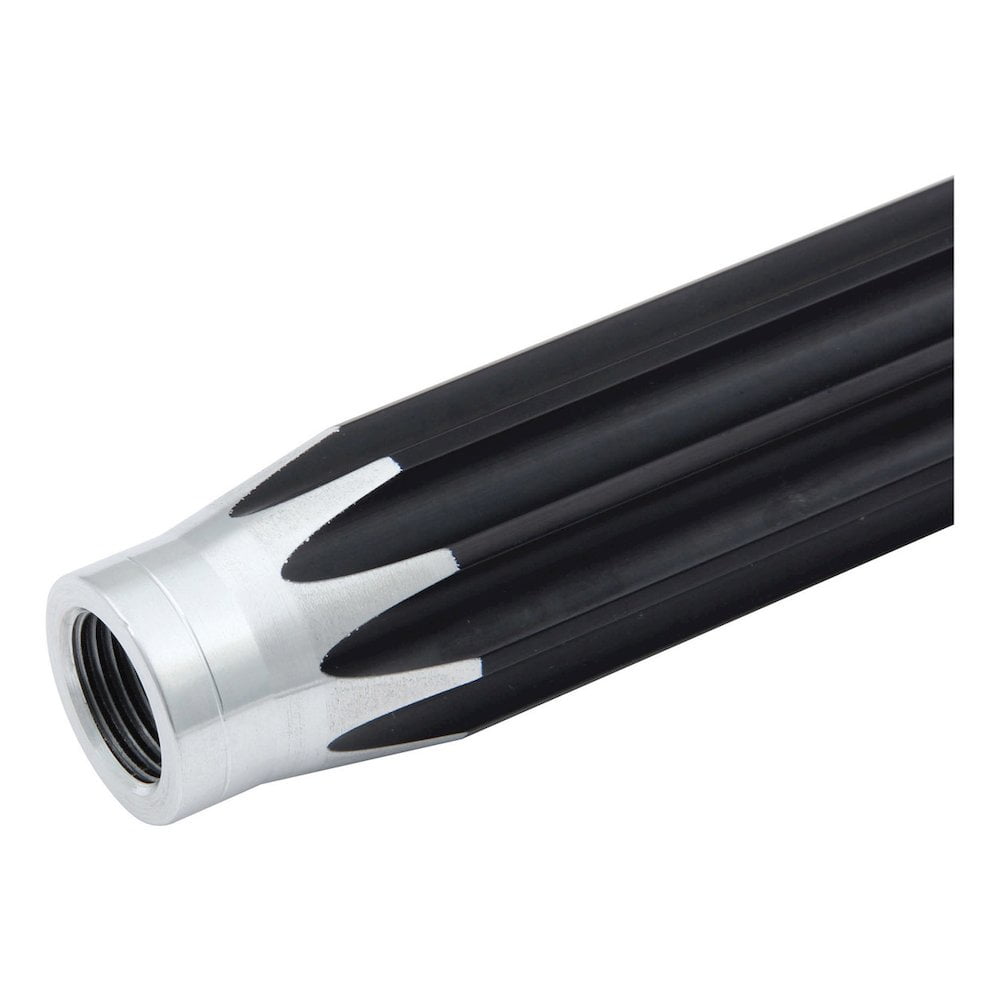 Quickcar Racing Products 3/8 Aluminum Scalloped Tube - 12in.