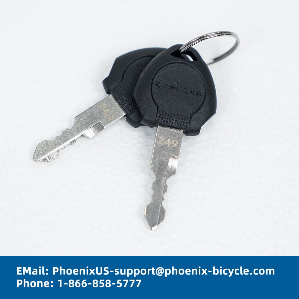 Replacement Key - Compatible with 27.5M E-Commuter